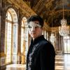 Thmyo Half Face Men's Phantom Of The Opera Vintage Design Venetian Carnival Masquerade Mask (Beige & black 2) view 4