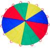 12ft Kids Team Game Rainbow Parachute, Outdoor Party Group Cooperative Games, Family Get-together Entertainment view 1