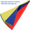 12ft Kids Team Game Rainbow Parachute, Outdoor Party Group Cooperative Games, Family Get-together Entertainment view 3