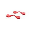 Betterun Red Replacement Nose Pads Pieces Ear Socks Rubber Kits for Oakley Radar EV Path view 2