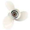 Aluminum Outboard Cupped Propeller Boat Prop 10 3/8x13 Replacement for Yamaha Engines T25/F30/40/C40/F40/E48/50/C50/F50/55/F60HP G Series view 1