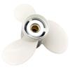 Aluminum Outboard Cupped Propeller Boat Prop 10 3/8x13 Replacement for Yamaha Engines T25/F30/40/C40/F40/E48/50/C50/F50/55/F60HP G Series view 3