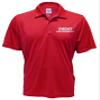 Smart People Clothing Event Photographer Polo Reflective Design,Performance Polo w/Moisture Wicking Technology, red Shirt. view 1