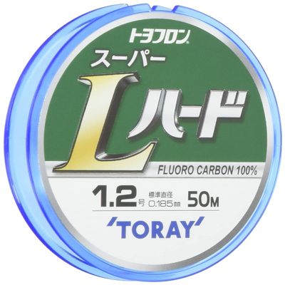 Toray Line Toyofuron Super L Hard No. 2.5 16.6 ft (50 m)