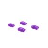 Betterun Purple Replacement Nose Pads Pieces Ear Socks Rubber Kits for Oakley Flak Jacket view 2