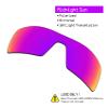 SmartVLT Polarized AR Coated Midnight Sun Replacement Lenses for Oakley Oil Rig Sunglass view 2