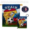 World Cup Spain Flags Spanish Banner Room Wall Art Flag Poles For Outside House Patio Porch Lawn Garden Stand Tapestry Yard Signs FIFA Gifts Sports Fan Trophy Soccer Game Football Made In USA view 4