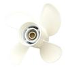 Aluminum Outboard Cupped Propeller Boat Prop 4 Blades 10.6x12 Replacement for Yamaha Engines 25-60HP G Series view 1