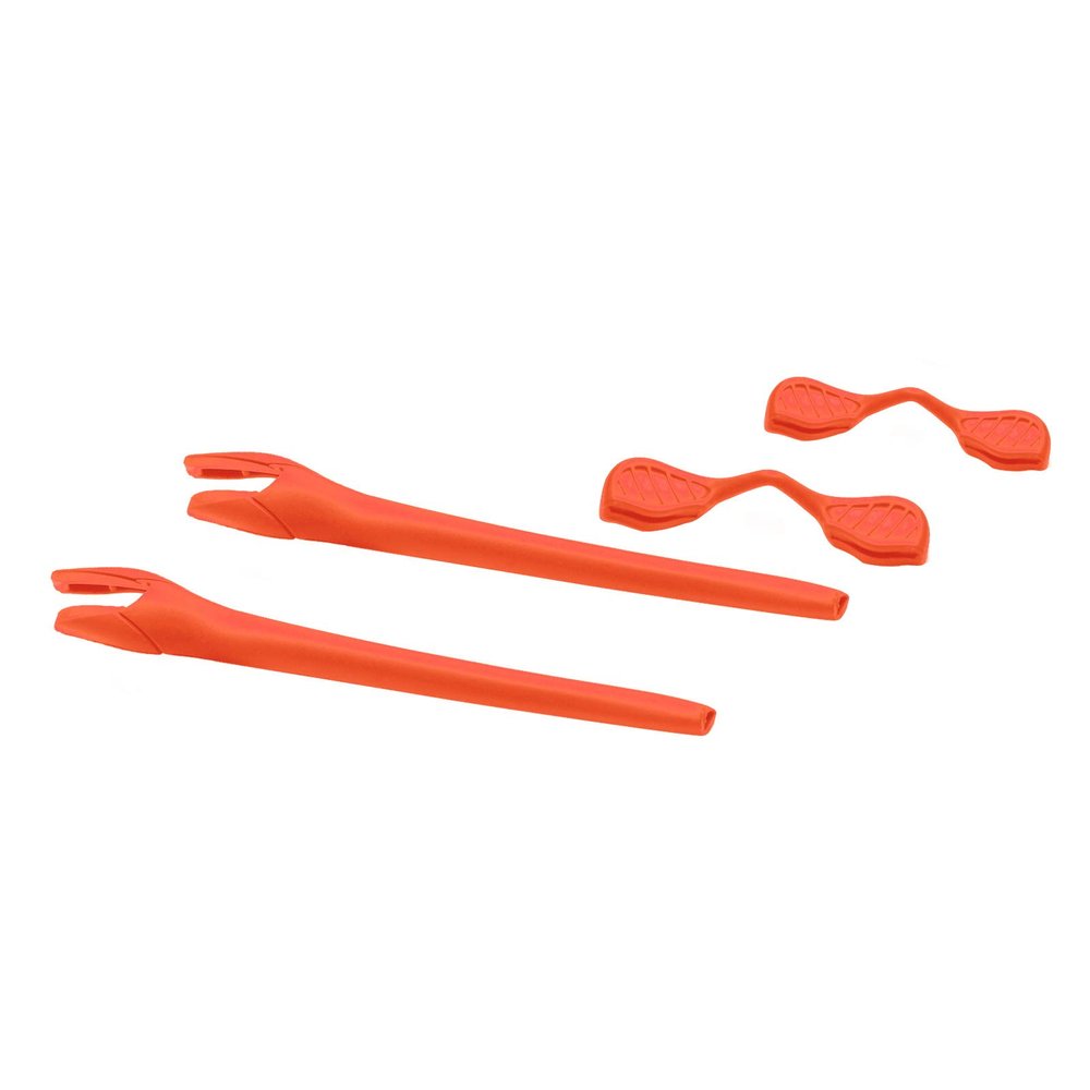 Betterun Orange Replacement Nose Pads Pieces Ear Socks Rubber Kits for Oakley Radar EV Path