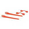 Betterun Orange Replacement Nose Pads Pieces Ear Socks Rubber Kits for Oakley Radar EV Path view 1