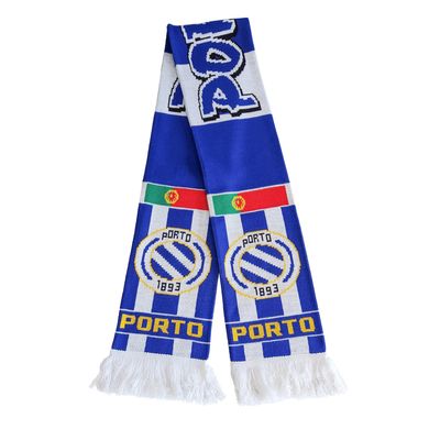 Porto Soccer Fan Scarf | Premium Acrylic Knit