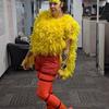 Flydreamfeathers 60 Gram, 2 yards Long Chandelle Feather Boa Great for Party, Wedding, Halloween Costume, Christmas Tree, Decoration(Light Yellow_ view 3