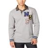 American Rag Mens Large Embroidered Polo Rugby Shirt Gray L view 1