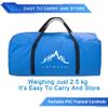 Himal Portable PVC Framed Cornhole Game Set with 8 Bean Bags and Carrying Bag (Blue-Red,3 x 2-feet) view 4