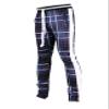 SCREENSHOT Men's Premium Workout Lifestyle Color Block Fashion Track Pants P41902-Navy-XLarge view 1