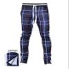 SCREENSHOT Men's Premium Workout Lifestyle Color Block Fashion Track Pants P41902-Navy-XLarge view 2