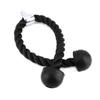 jkbfyt Heavy Duty Fitness Pull Rope for Biceps Triceps and Shoulders Double Grip Black view 3