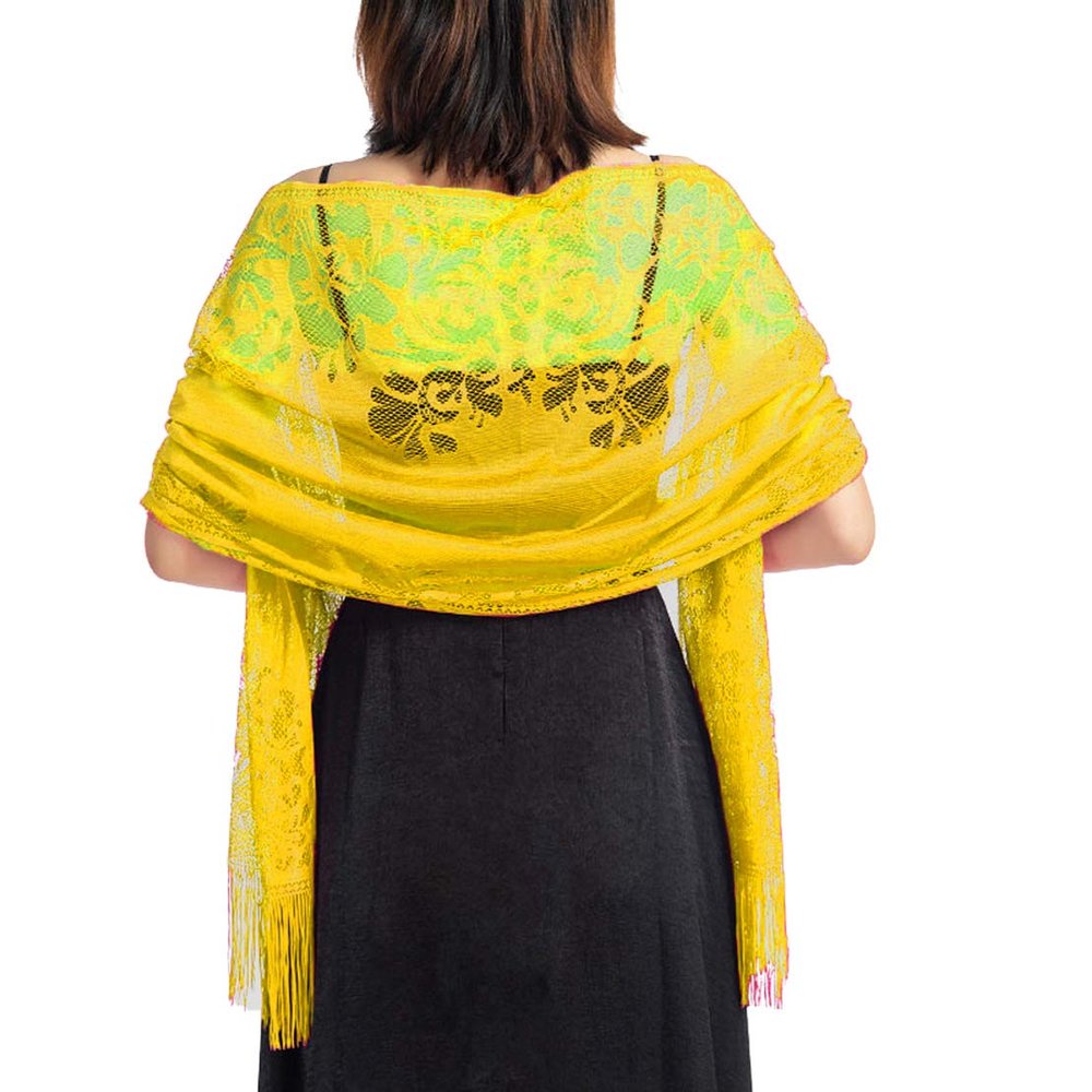 LeJulyeekay Women Shawl Wrap Wedding Capes Sheer Chiffon Shrug for Wedding Dresses Cover Up