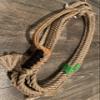 Bull Rope Tan Poly Jr Pro Bull Rope Custom 9x7 LH Bull Riding- EPT Bull Ropes 14' view 1