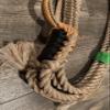 Bull Rope Tan Poly Jr Pro Bull Rope Custom 9x7 LH Bull Riding- EPT Bull Ropes 14' view 2