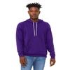 Bella + Canvas Unisex Sponge Fleece Pullover Hooded Sweatshirt XL TEAM PURPLE view 1