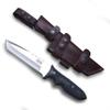 GCS Handmade G10 Handle D2 Tool Steel Tactical knife Hunting Knife Camp Knife with leather sheath Full tang blade designed for Hunting & EDC GCS 210