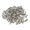 Fenix Cycles 16mm Brass Spoke Nipple, Silver (14G 16mm, 144PCS) view 1