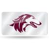 Rico Industries NCAA Southern Illinois Salukis Laser Inlaid Metal License Plate Tag view 1