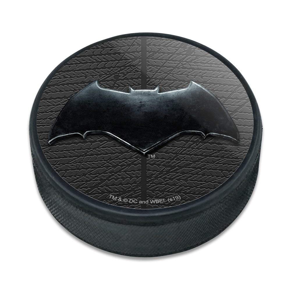 GRAPHICS & MORE Justice League Movie Batman Logo Ice Hockey Puck