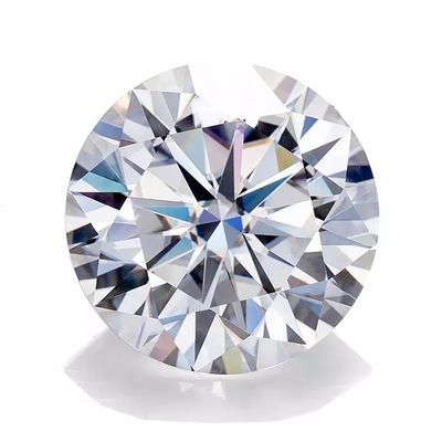 LOTUSMAPLE moissanite diamond high quality F color FL-VVS1 0.1CT-12CT round brilliant cut 3EX 8 hearts & arrows certified lab grown stone bigger than or equal to 0.5CT including a free GRA certificate