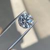 LOTUSMAPLE moissanite diamond high quality F color FL-VVS1 0.1CT-12CT round brilliant cut 3EX 8 hearts & arrows certified lab grown stone bigger than or equal to 0.5CT including a free GRA certificate view 2