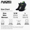 Ankle Compression Socks for Men and Women (6 Pairs), Low Cut No Show Short Compression Running Socks with Arch Support for Plantar Fasciitis, Cyling, Athletic, Flight, Travel, Nurses view 3