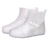 Hooyi Waterproof Rain Shoe Covers for Men Women Overshoes Rain Boots Reusable Galoshes Snow Durable Stretchable Kids Shoe Protectors L view 1