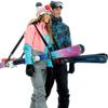 Volk Ski Strap and Pole Carrier - 2 Sets per Pack - Skiing Accessory for Easy Transportation of Your Ski Gear - Feel Comfortable Walking to and From the Mountain - Adjustable Size view 1