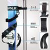 Volk Ski Strap and Pole Carrier - 2 Sets per Pack - Skiing Accessory for Easy Transportation of Your Ski Gear - Feel Comfortable Walking to and From the Mountain - Adjustable Size view 2