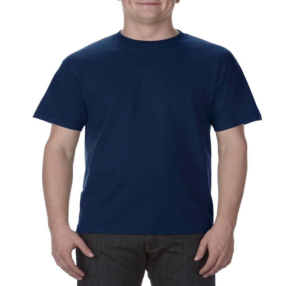 Alstyle Classic Short Sleeve Tee S Navy