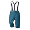 Moyikiss Studio Autumn Winter Fashion Boys Gentleman Outfits Long Sleeve Printed Bowtie Shirt+Suspender Pants Casual Suits (Navy, 100/3T) view 4