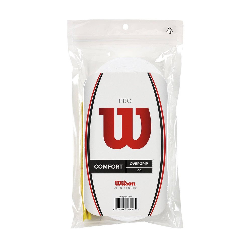 Wilson Pro Overgrip 30 Pack (Wrz4017 White)