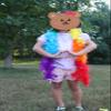 25 Gram, 4 Feet Long Chandelle Feather Boa, Great for Party, Wedding, Halloween Costume, Christmas Tree, Decoration (Rainbow) view 3