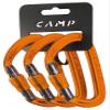 CAMP Orbit Lock Carabiner 3 Pack - Orange view 1