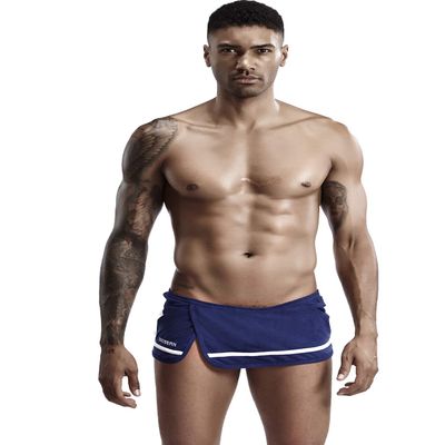 Mens Sento Towel Sexy Boxer Briefs Shorts (XL(34-36"), 90508 Navy)