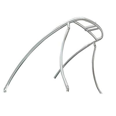 Indy Liquid Wakeboard Tower, Universal Tower Width 67" to 102", 2.25 inch 6063 Aircraft Seamless Aluminium, Solid Top Bar for Rigid Installation (Anodized)