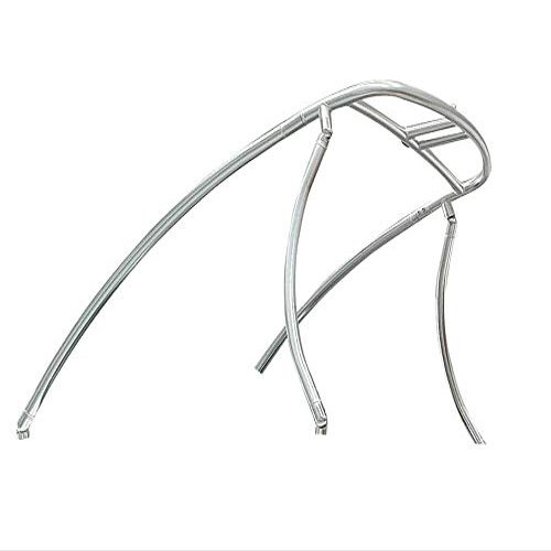 Indy Liquid Wakeboard Tower, Universal Tower Width 67" to 102", 2.25 inch 6063 Aircraft Seamless Aluminium, Solid Top Bar for Rigid Installation (Anodized)