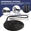 ACY Marine Double Braided Nylon Dock Line (Black, 5/8-Inch x 35-Feet) view 2