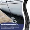 ACY Marine Double Braided Nylon Dock Line (Black, 5/8-Inch x 35-Feet) view 4