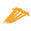 AKOAK 6 Pcs Camping Tent Awning Nail Plastic Beach Nail Screw Outdoor Travel Accessories view 1
