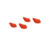 Betterun Orange Replacement Nose Pads Pieces Ear Socks Rubber Kits for Oakley Half Jacket 2.0 XL view 2
