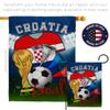 World Cup Croatia Flags Croatian Banner Room Wall Art Flag Poles For Outside House Patio Porch Lawn Garden Stand Tapestry Yard Signs FIFA Gifts Sports Fan Trophy Soccer Game Football Made In USA view 4