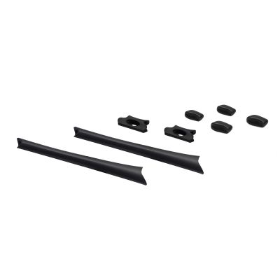 Betterun Black Replacement Nose Pads Pieces Ear Socks Rubber Kits for Oakley Flak Jacket