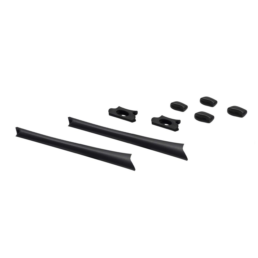 Betterun Black Replacement Nose Pads Pieces Ear Socks Rubber Kits for Oakley Flak Jacket